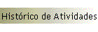 Histórico de Atividades